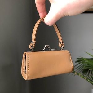 Mini Danier Leather coin purse